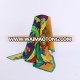 Competitive Price Microfiber 100% Screen Print Silk Satin Scarf