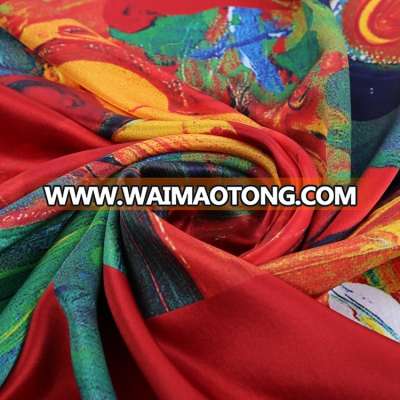 European Most Popular Luxury Square Custom Silk Shawl