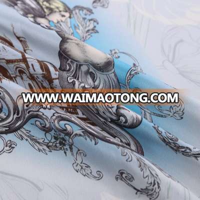 Top Designer Classic Smoothly Soft 100% Silk Custom Printed Scarves