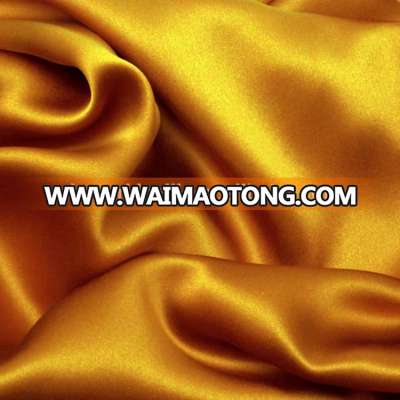 Free Sample Promotional Colorful Crepe Satin Satin Silk Fabric