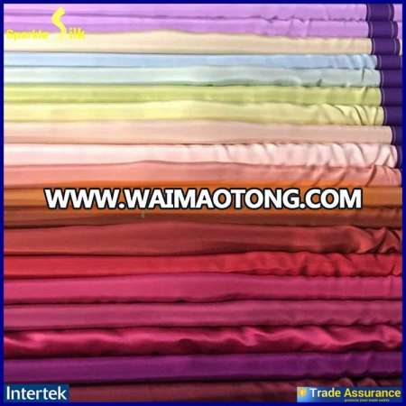 China Factory Free Sample Best Quality Pure Soft Silk Lining Fabric